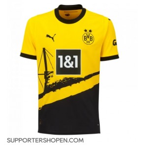 Borussia Dortmund Hemma Matchtröja 2023-24 Kortärmad